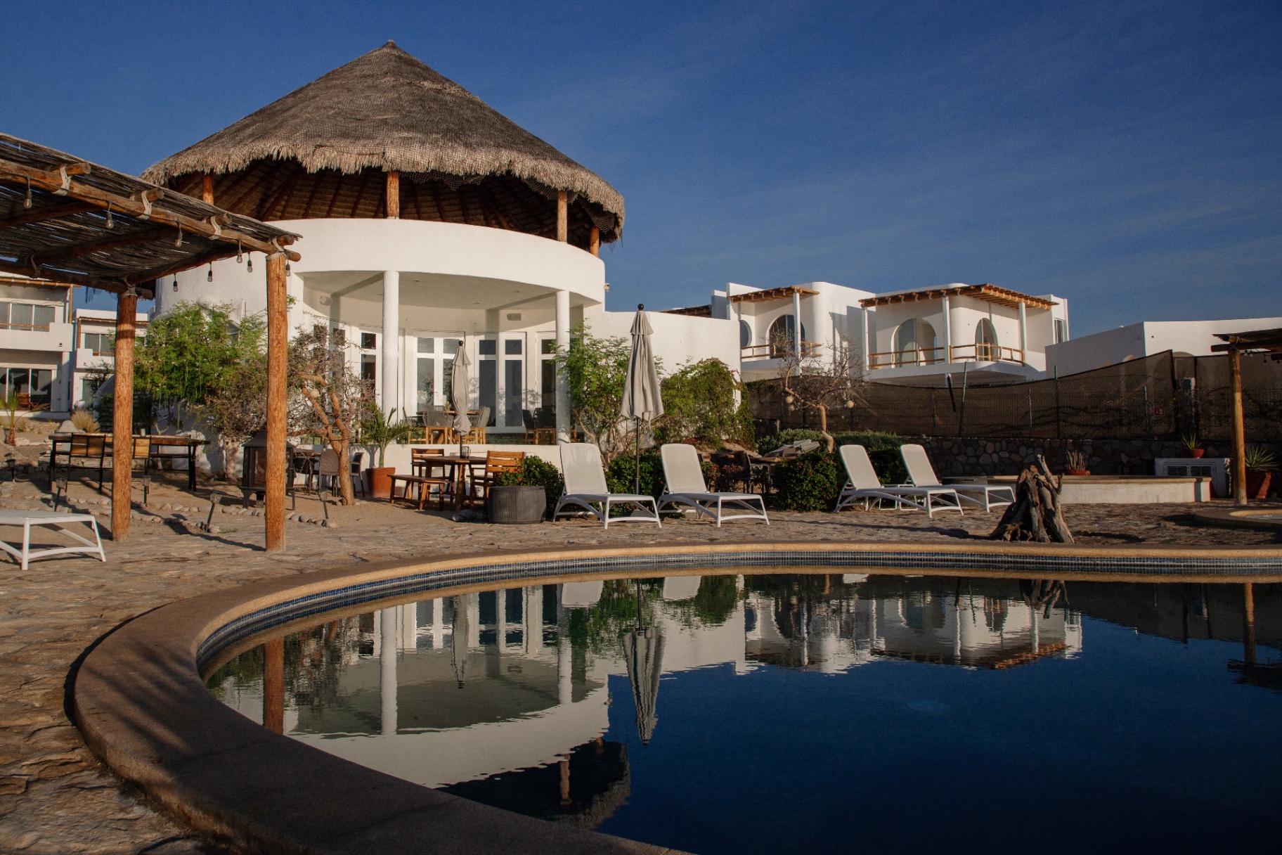 Villa & reflecting pool